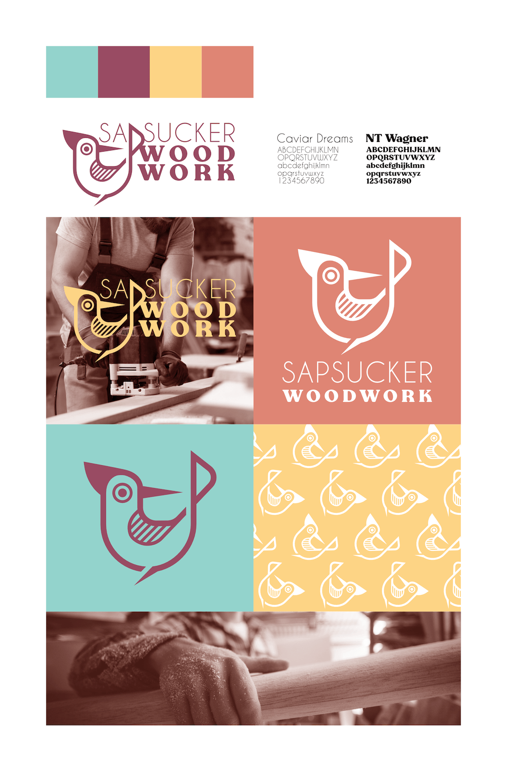 wood working branding